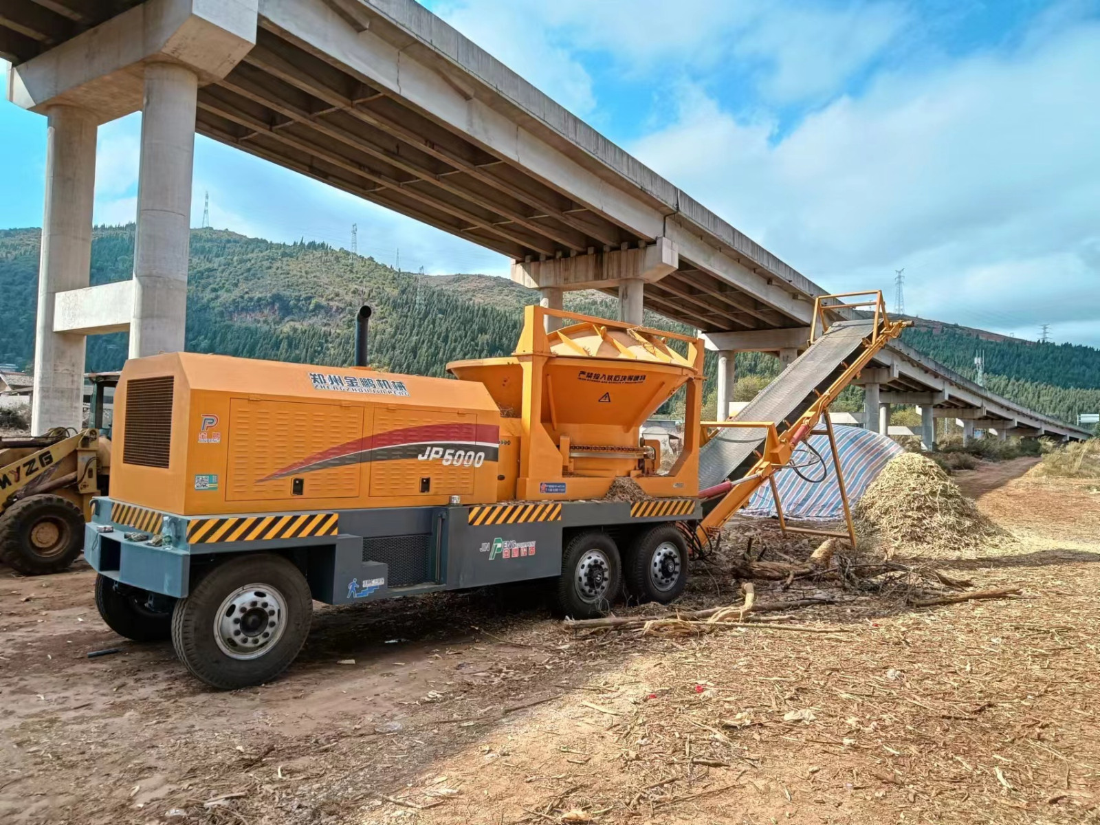 JP5000 Disc Wood Chipper