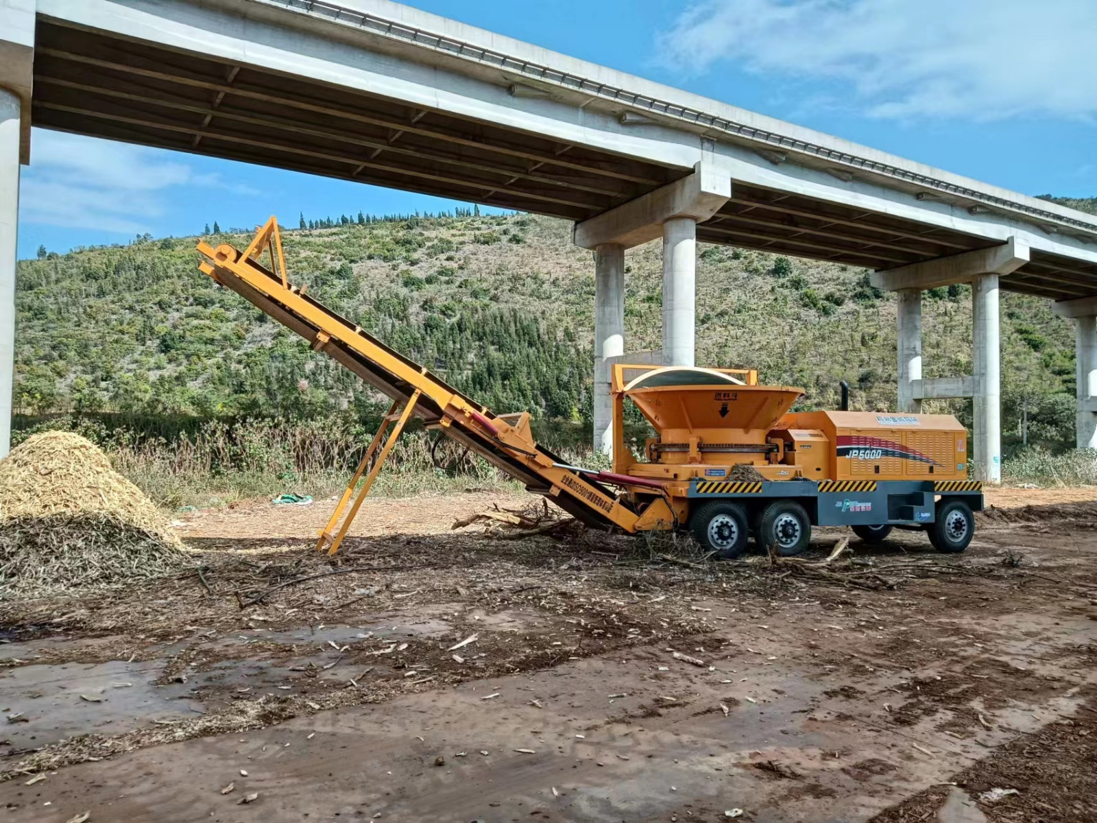 JP5000 Disc Wood Chipper