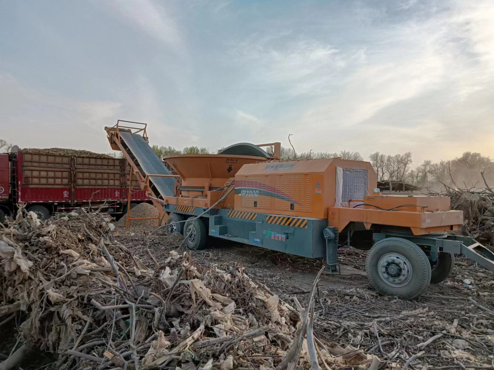 JP7000 Disc Wood Chipper