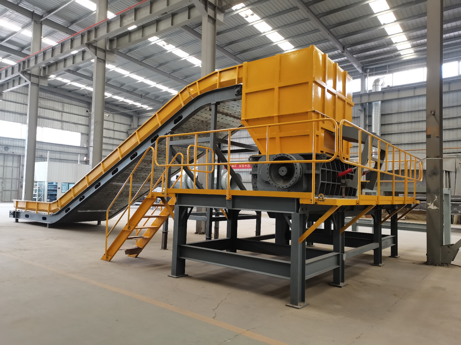 Municipal Solid Waste Sorting Line