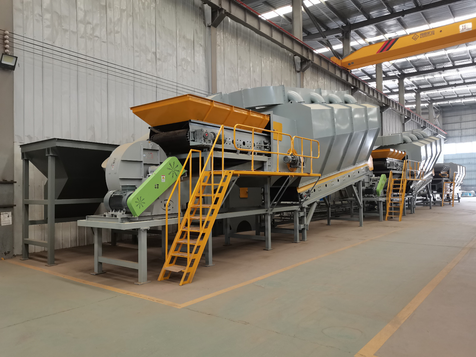 Municipal Solid Waste Sorting Line