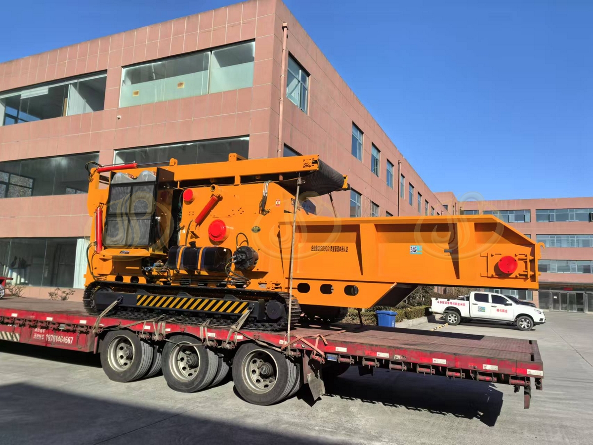 How a Tracked Mobile Wood Grinder Handles Logging Residue in Remote Forestry Operations